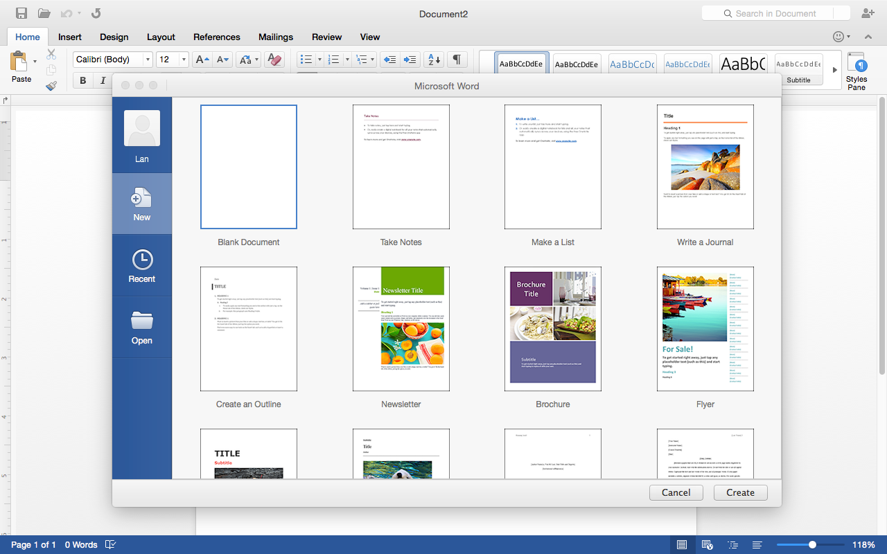 where to find templates word for mac